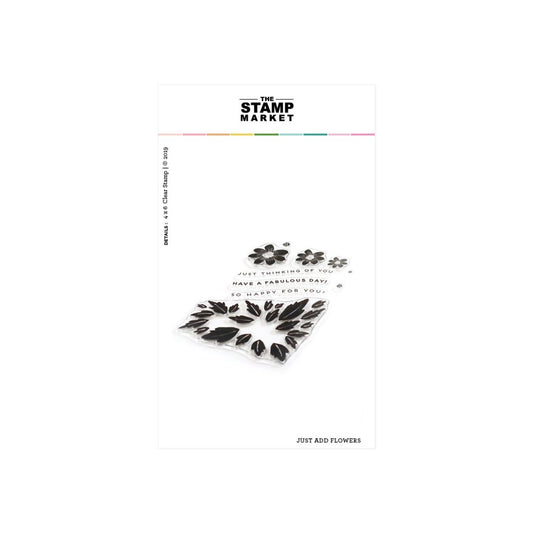 Just Add Flowers Stamp Set