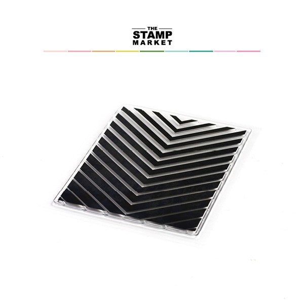 Chevron Background Stamp