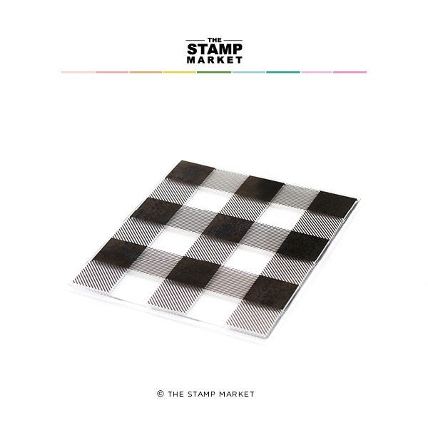 Good Ole Gingham Background Stamp
