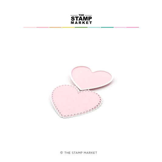 Scalloped Heart Dies