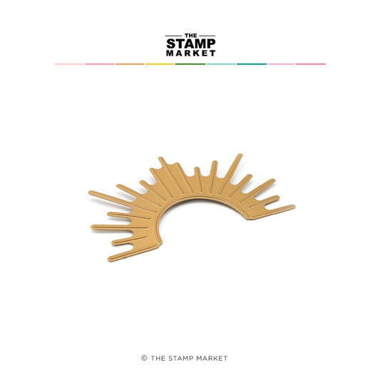 Sunrays Foil Plate