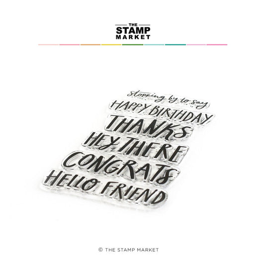 Stopping By Stamp Set