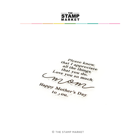 Mom Love Stamp Set