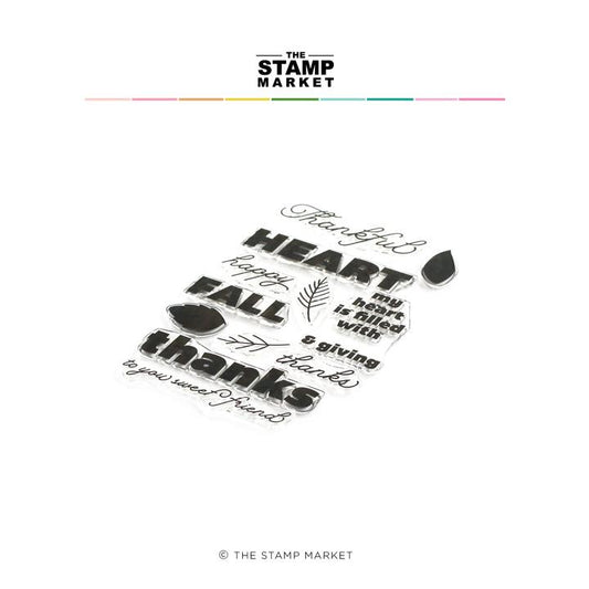 Filled With Thanks Stamp Set
