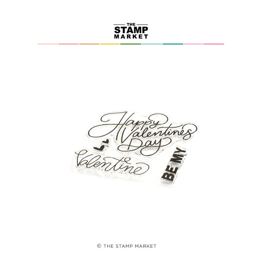 Happy Valentines Day Stamp