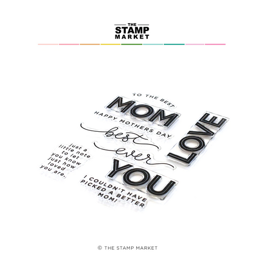 Best Mom Stamp Set