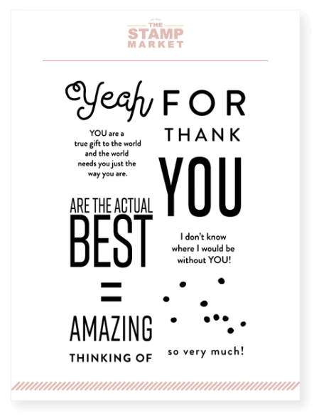 Simply You Stamp Set