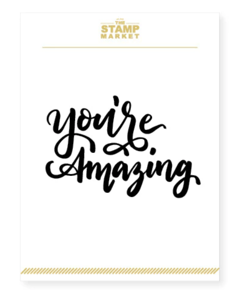 You're Amazing Stamp Set