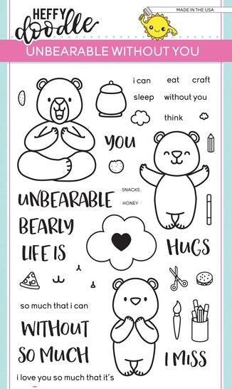 Unbearable Without You Stamp Set