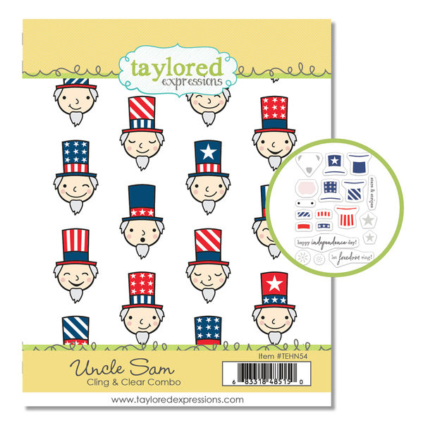 Uncle Sam Cling & Clear Combo