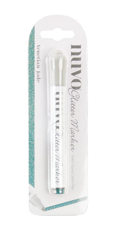 Nuvo Glitter Marker Venetian Jade