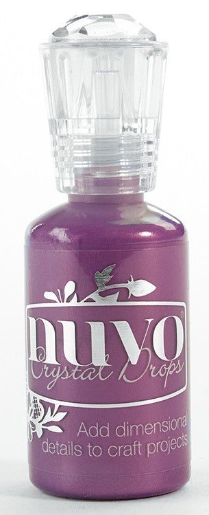 Nuvo Crystal Drops Violet Galaxy