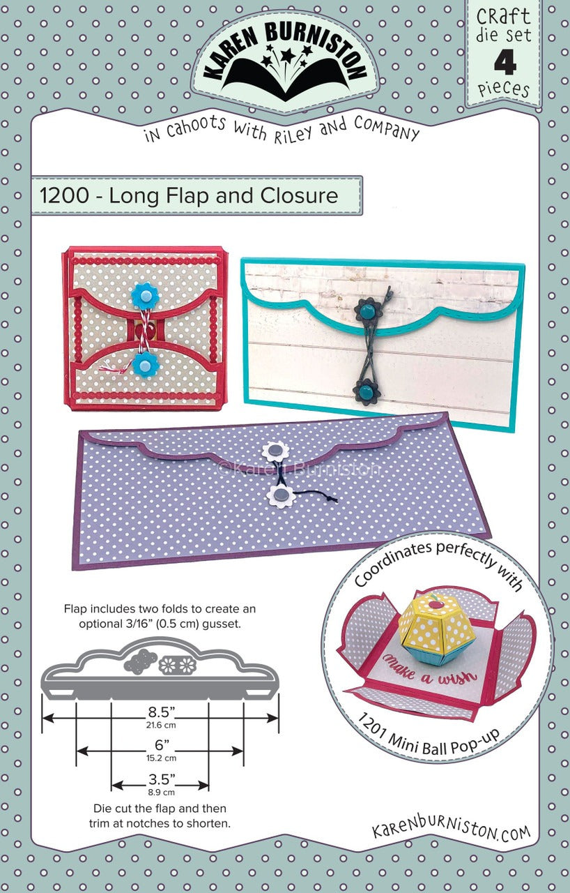 Long Flap And Closure Dies