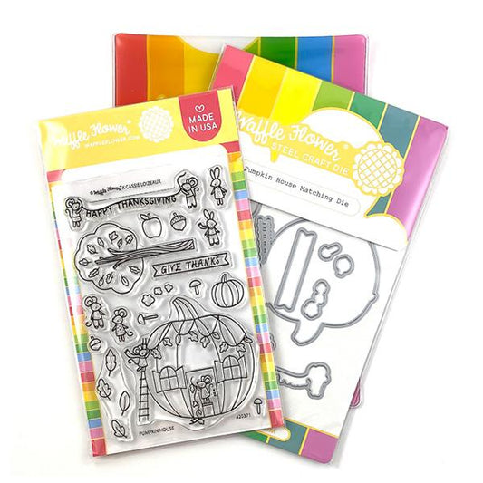 Pumpkin House Stamp & Die