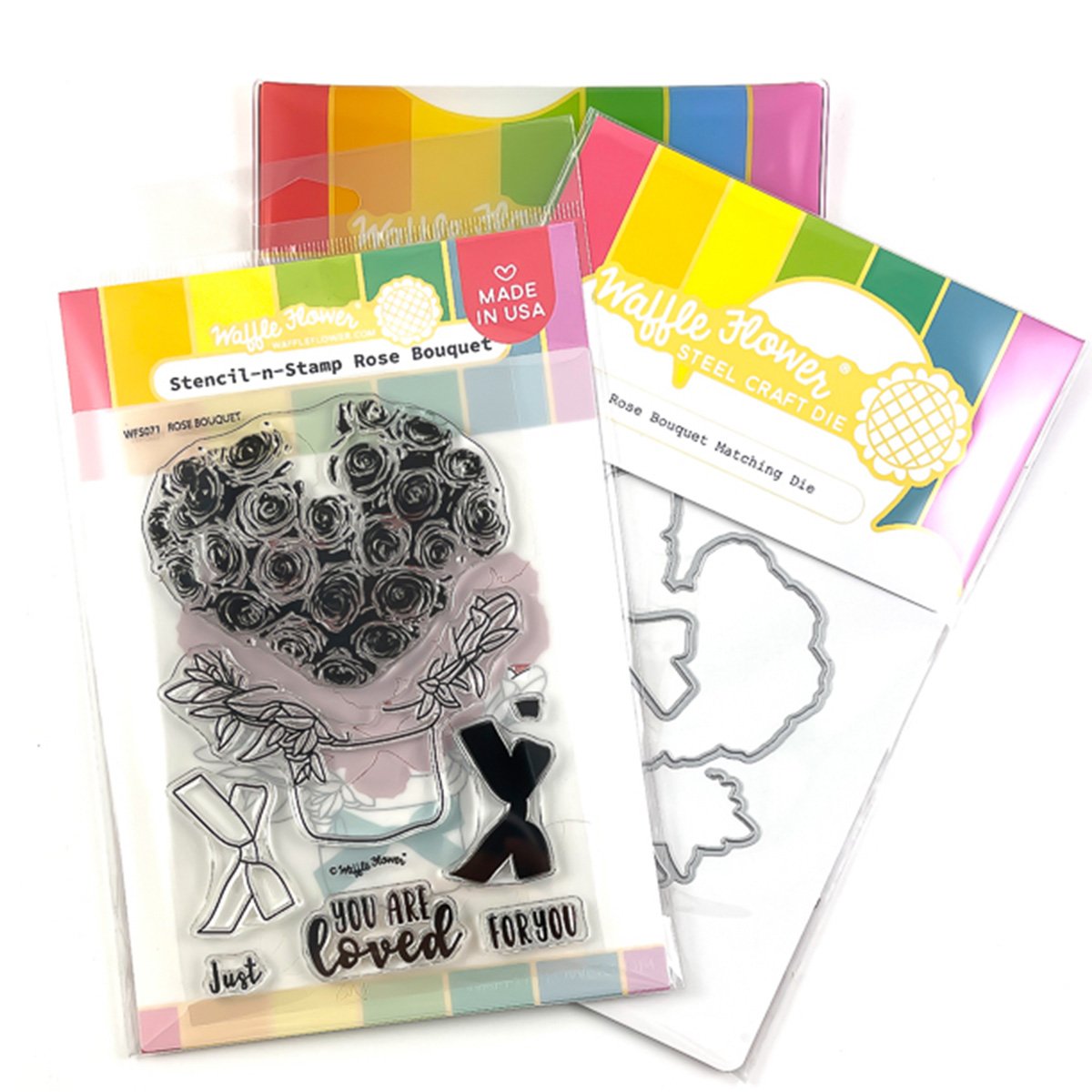 Rose Bouquet Stamp & Die