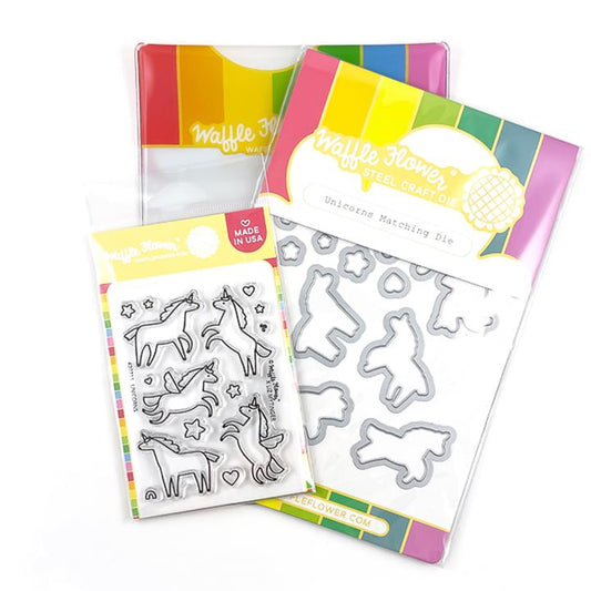 Unicorns Stamp & Die Set