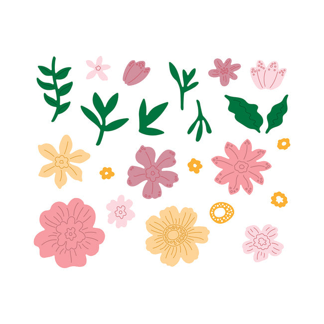 Whimsical Spring Flowers Honey Cuts