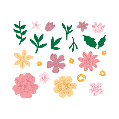 Whimsical Spring Flowers Honey Cuts