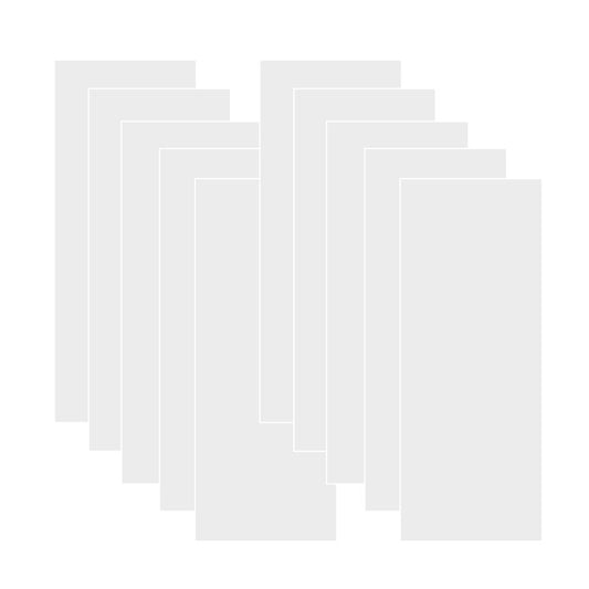 Tall Cut Card Stock- Whisper