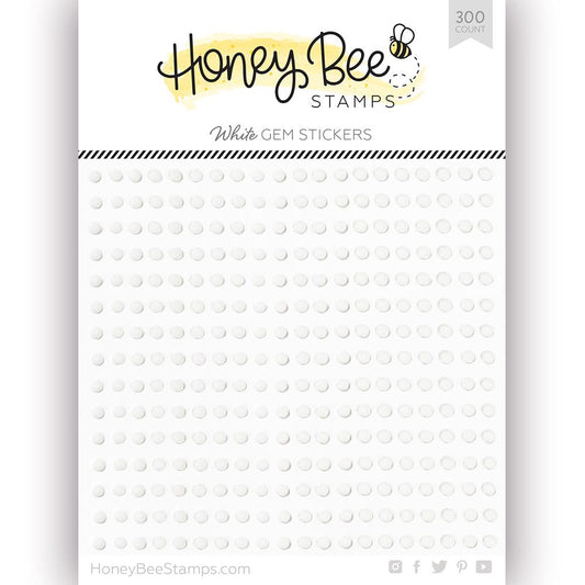 White Gem Stickers