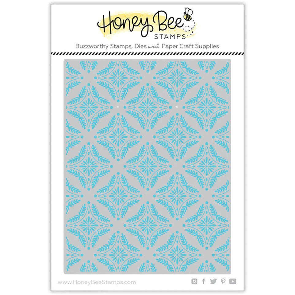 Winter Gems A2 Cover Plate Honey Cuts