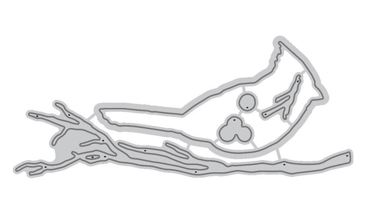 Winter Cardinal Die
