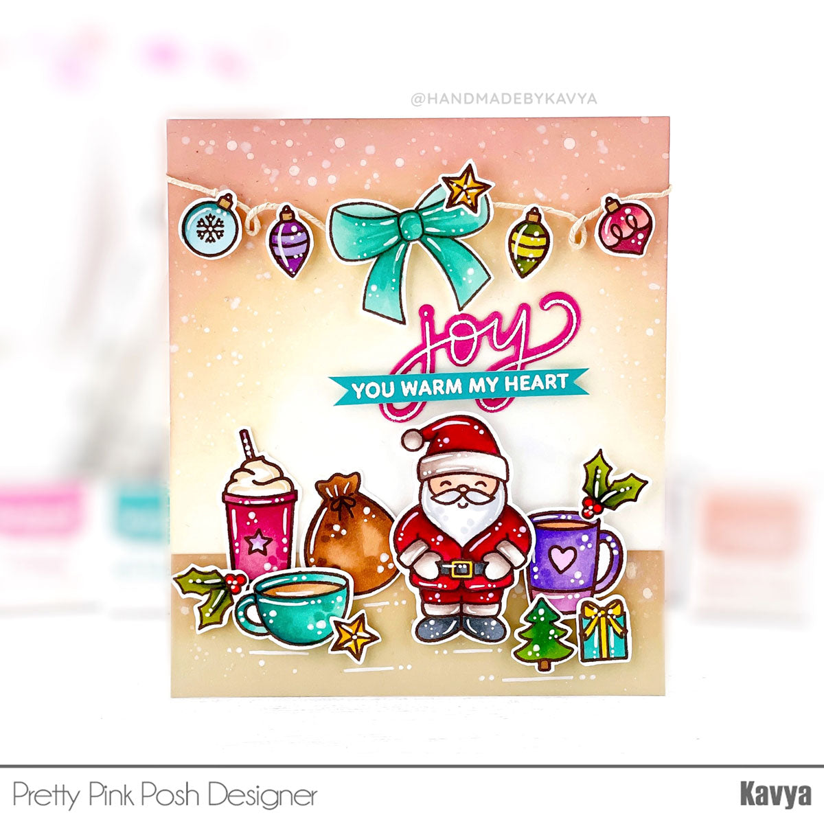 Winter Drinks Stamp Set