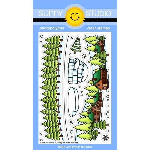 Winter Scenes Stamp Set