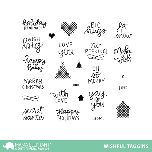 Wishful Taggins Stamp Set