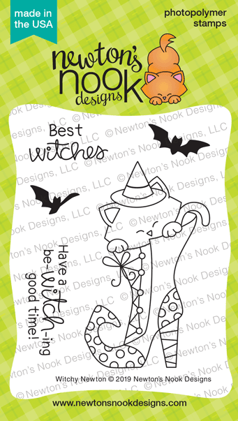 Witchy Newton Stamp Set