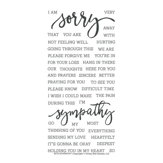 With Sympathy Stamp Set