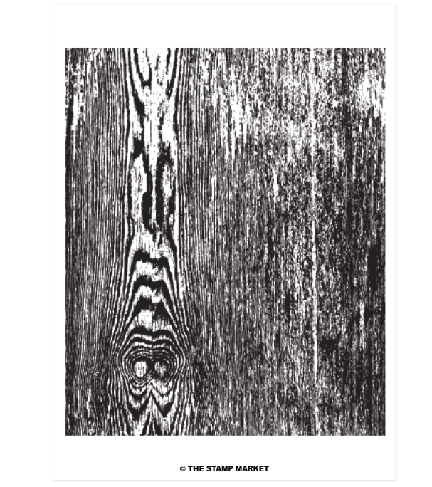 Woodgrain Background Stamp
