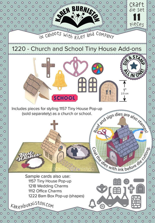 Church And School Tiny House Add-Ons Stamping Die