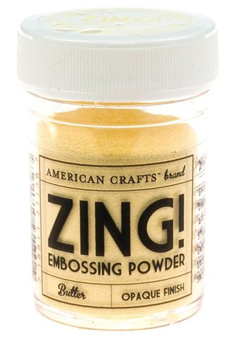 Zing! Embossing Powder Opaque Butter